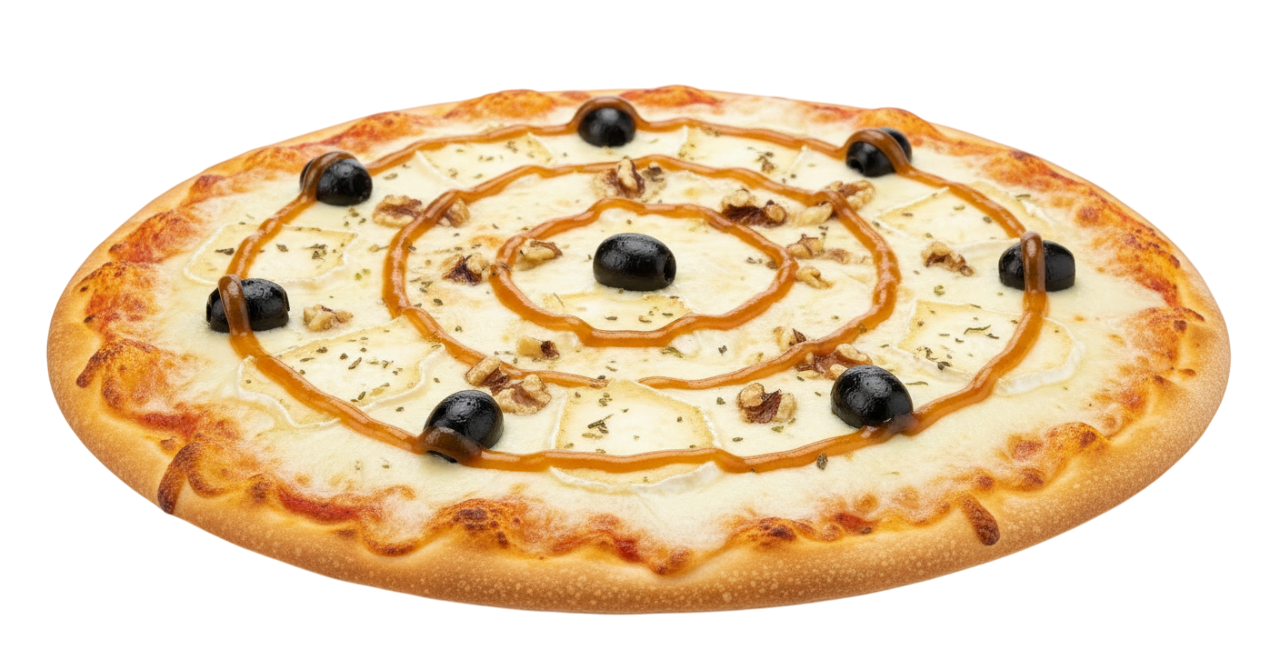 Pizza chèvre miel